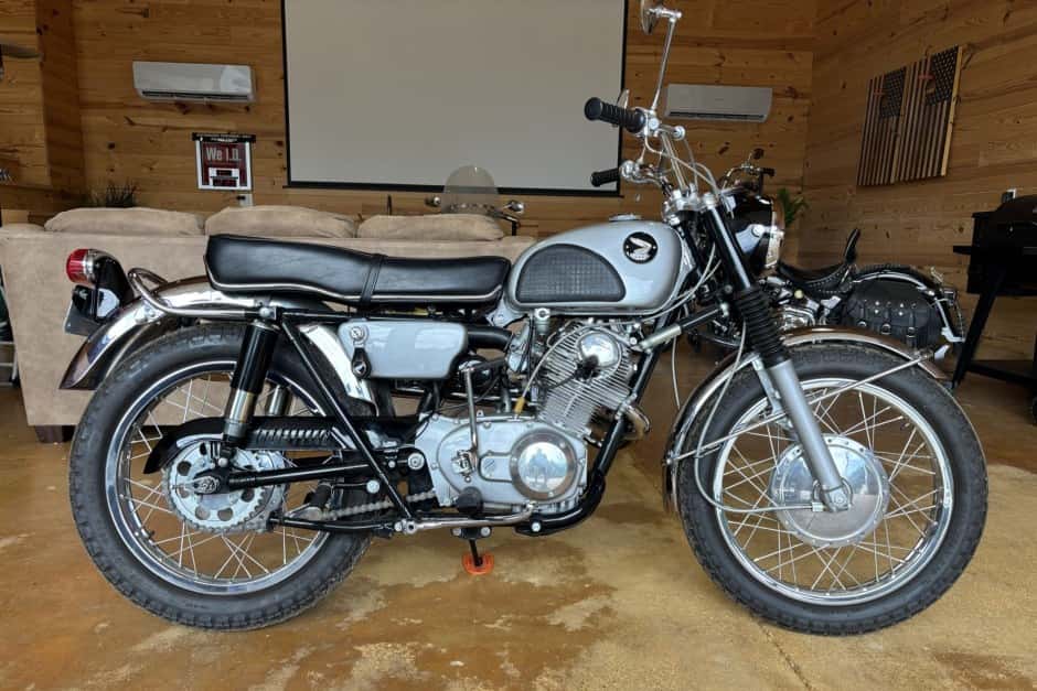 1967 Honda Dream, CB77 Super Hawk, & CL77 Scrambler sold for $8,050