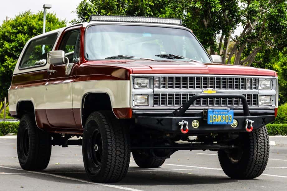 1982 Chevrolet K5 Blazer 1973-1991 sold for $24,000