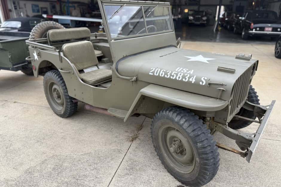 1944 Willys MB sold for $22,500