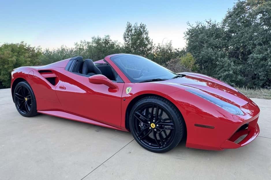 2018 Ferrari 488 sold for $270,000