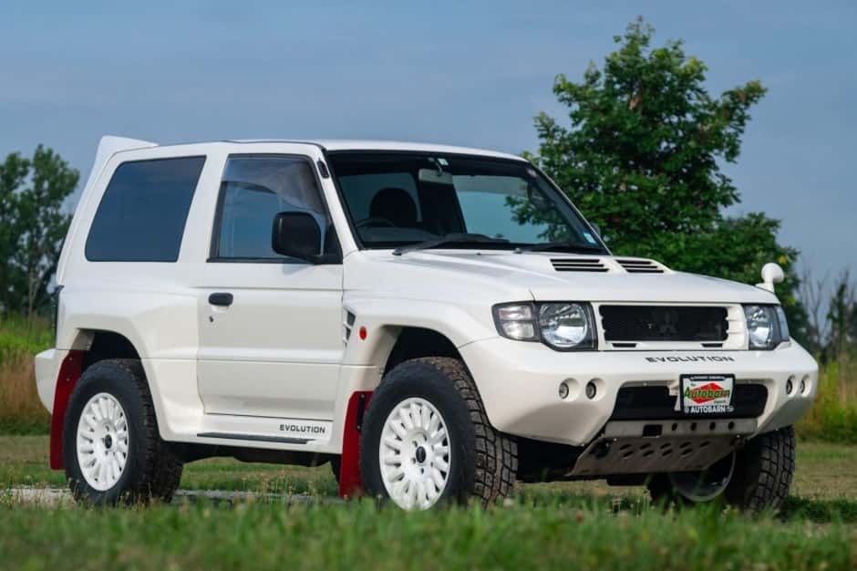 1997 Mitsubishi Pajero Evolution sold for $33,888