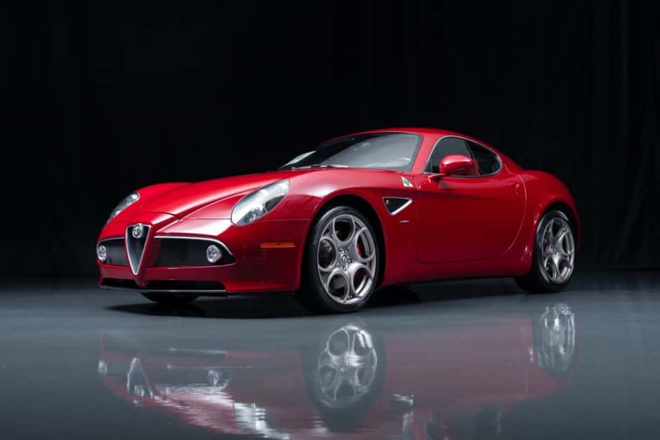 2008 Alfa Romeo 8C sold for $343,000