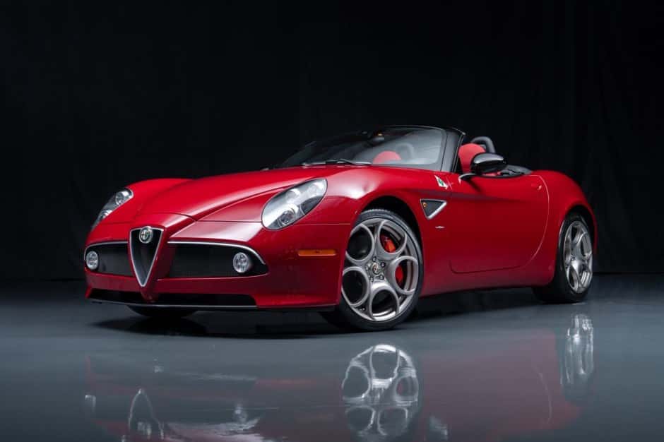 2009 Alfa Romeo 8C sold for $390,000