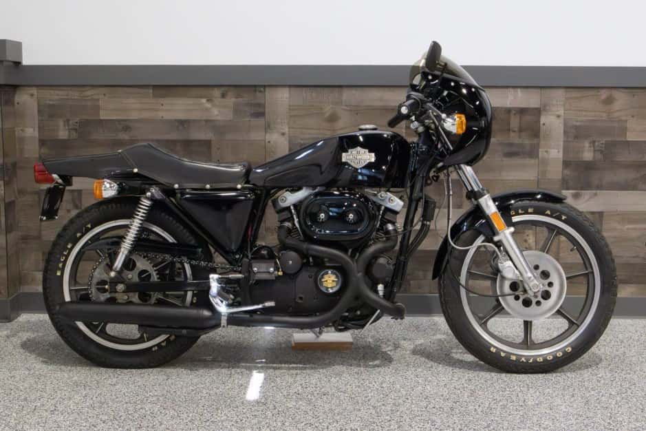 1977 Harley-Davidson Sportster sold for $10,500