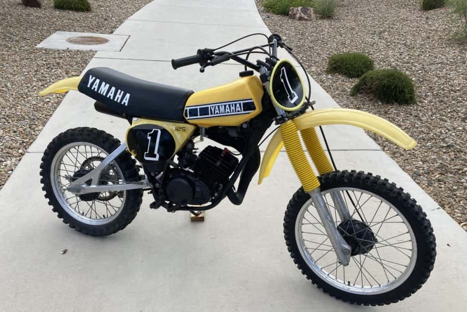 1978 Yamaha YZ sold for $2,200