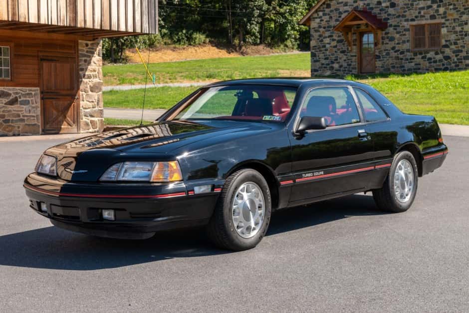 1988 Ford Thunderbird (1983-1988) sold for $17,000