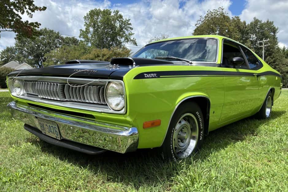 1972 Plymouth Duster sold for $31,750