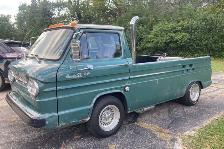 1964 Chevrolet Corvair Rampside and Loadside Pickup sold for $5,099