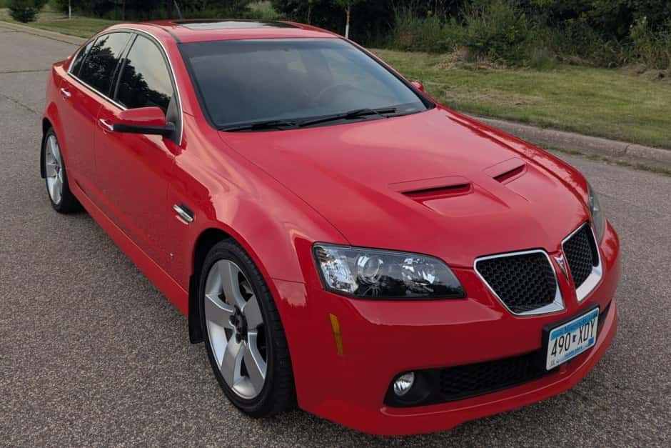 2009 Pontiac G8 sold for $26,000