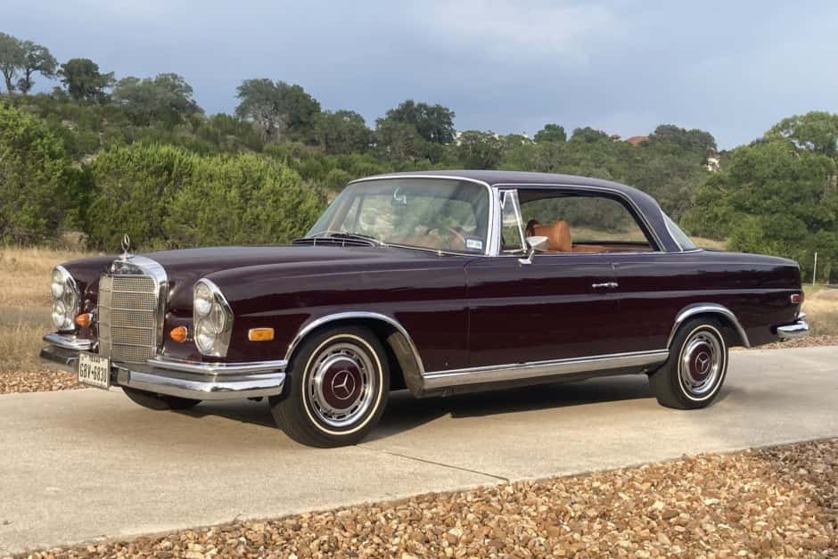 1967 Mercedes-Benz W111 Coupe & Cabriolet sold for $26,000