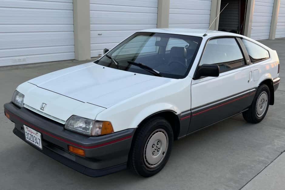 1987 Honda CRX sold for $5,250