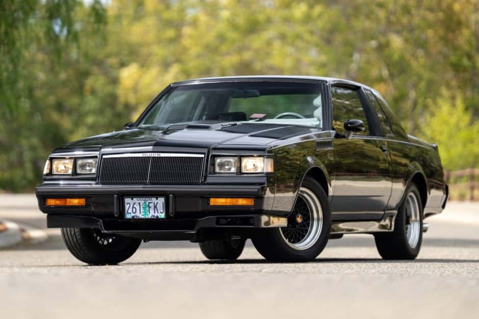 1986 Buick Grand National sold for $35,500