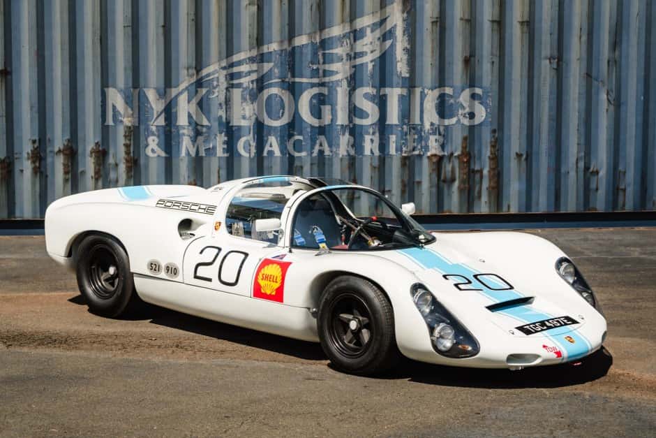 1968 Porsche Sports Prototypes (1960s & 1970s) sold for $1,050,000