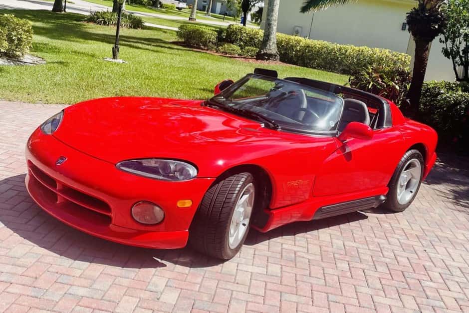 1995 Dodge Viper SR I (1992-1995) sold for $47,805