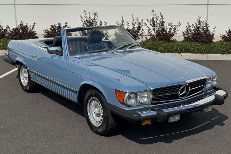 1980 Mercedes-Benz R107 SL sold for $12,250