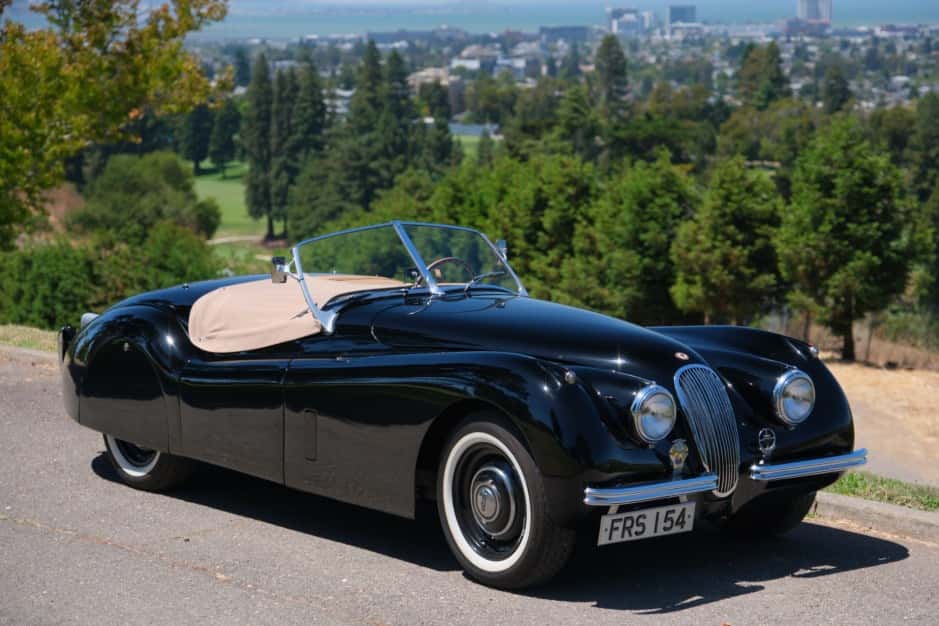 1954 Jaguar XK120 sold for $78,500