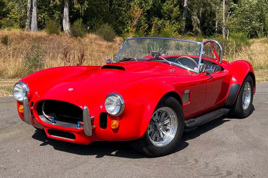0 Shelby Cobra Replica sold for $43,000