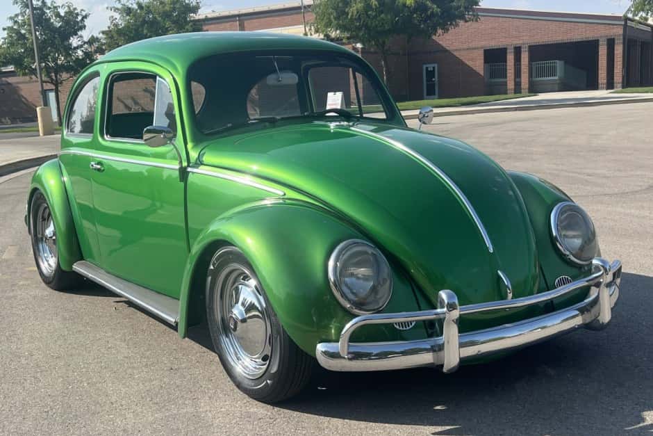 1958 Volkswagen Beetle (1958-1979) sold for $13,611