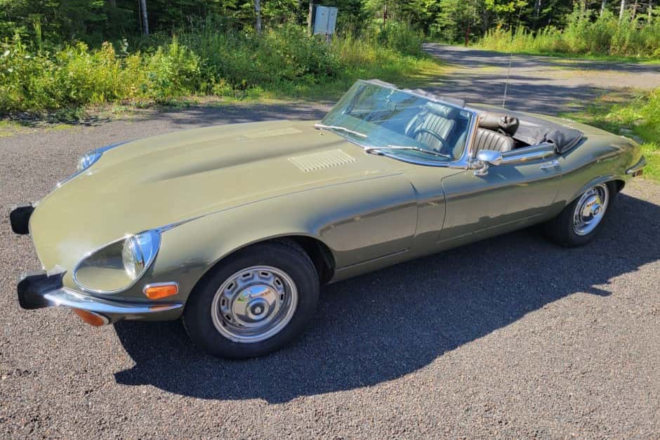 1973 Jaguar XKE Series III sold for $34,000