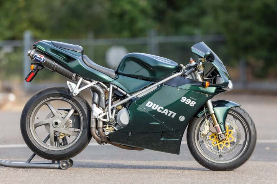 2004 Ducati 998 sold for $29,000