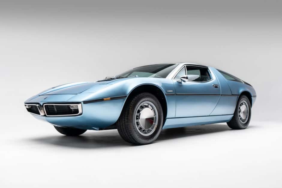 1972 Maserati Bora sold for $110,500