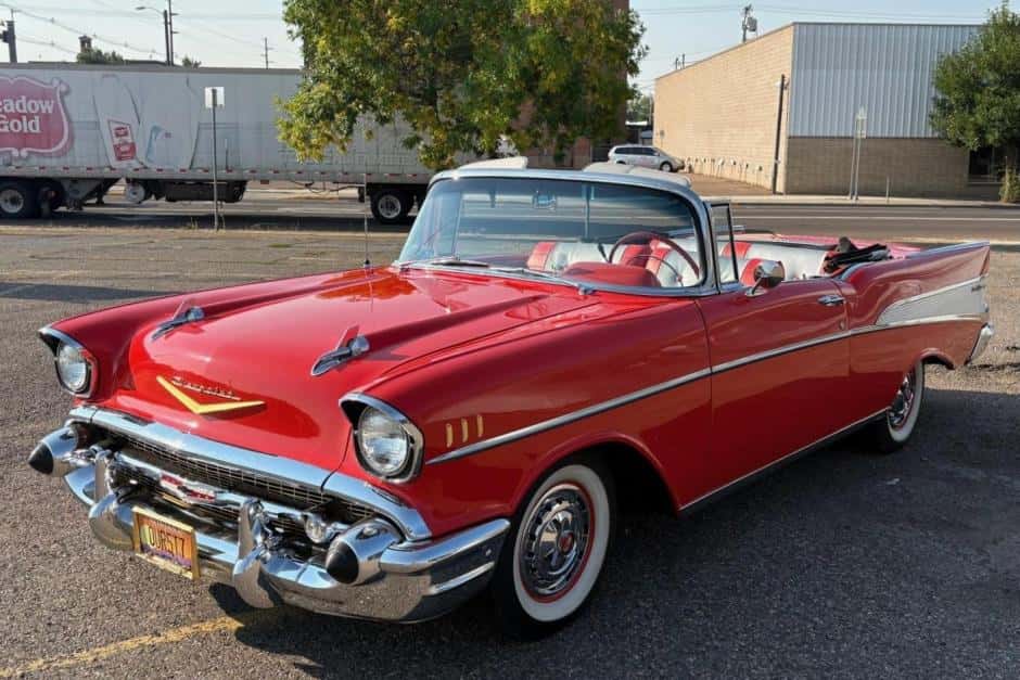 1957 Chevrolet Bel Air sold for $72,600