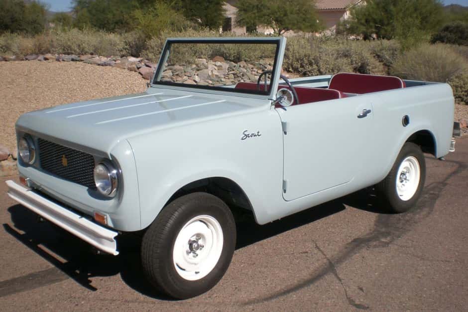 1963 International Harvester Scout 80 sold for $20,000