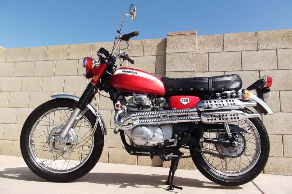 1970 Honda CB350 & CL350 sold for $5,250