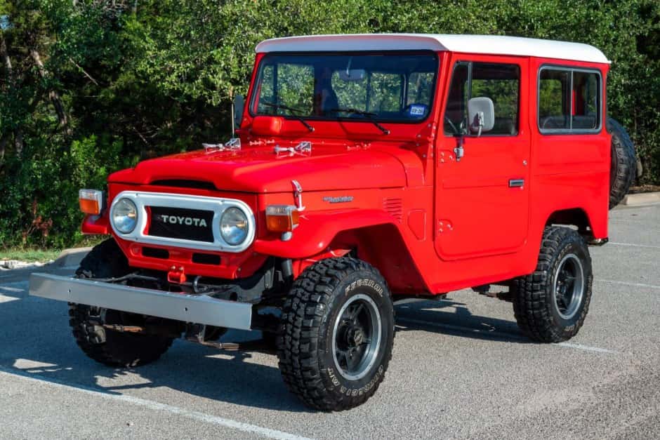 1978 Toyota Land Cruiser FJ40 sold for $18,750