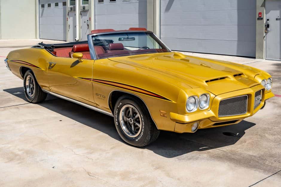 1971 Pontiac GTO (1968-1972) sold for $60,500