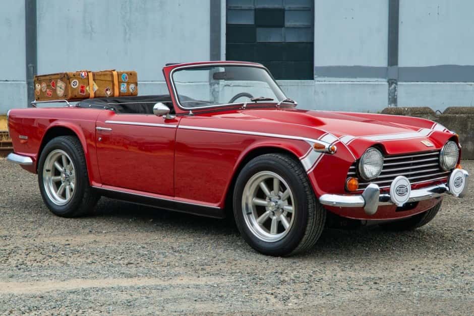 1968 Triumph TR5 & TR250 sold for $26,750