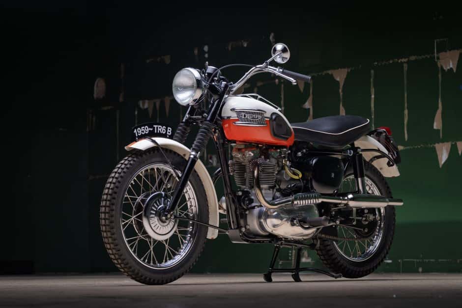 1959 Triumph Tiger (1939-1973) sold for $14,500