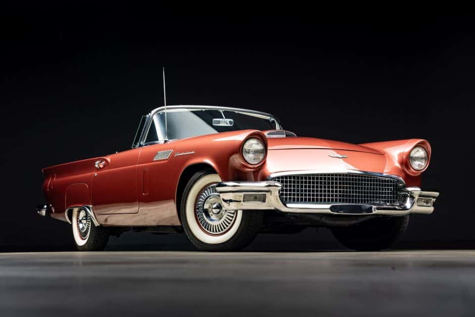 1957 Ford Thunderbird (1955-1957) sold for $35,000