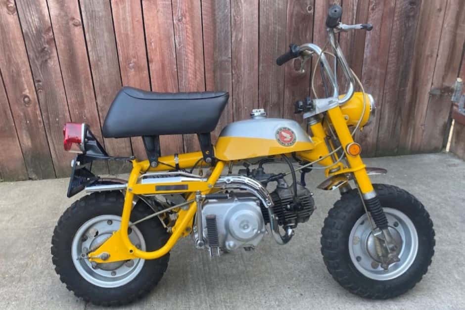 1969 Honda Z50 sold for $3,900