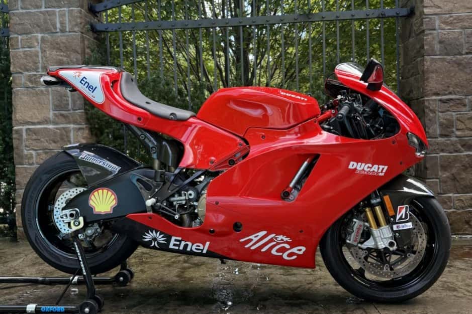 2008 Ducati Desmosedici sold for $46,750