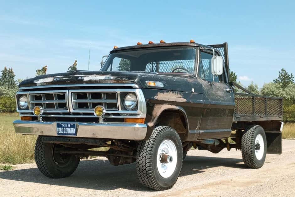 1972 Ford F-Series 1967-1972 sold for $7,600