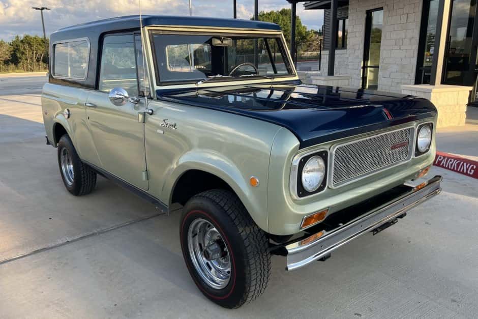 1969 International Harvester Scout 800A sold for $53,000