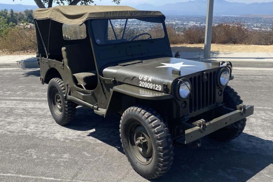 1952 Willys M38 sold for $16,250