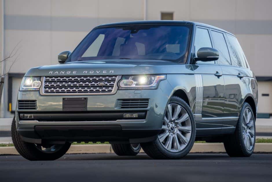 2016 Land Rover Range Rover L405 sold for $33,750