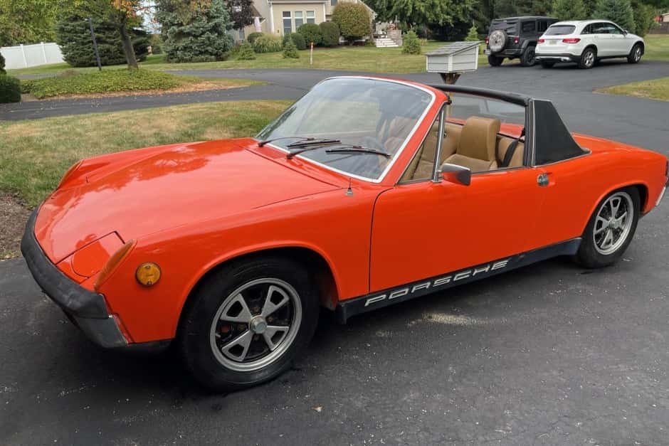 1972 Porsche 914 1.7/1.8/2.0 sold for $13,000