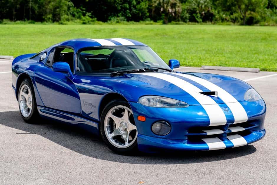1997 Dodge Viper SR II (1996-2002) sold for $69,999