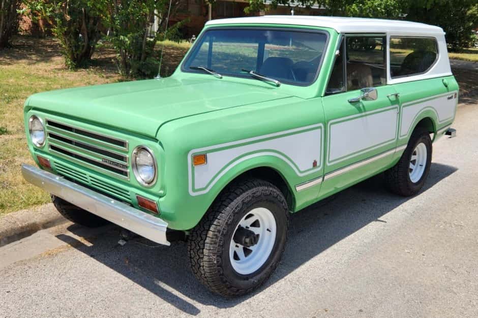 1971 International Harvester Scout II sold for $23,500