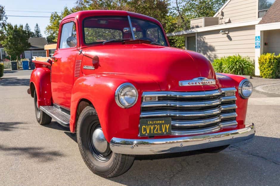 1951 Chevrolet Advance Design Pickup (1947-1955) sold for $17,650