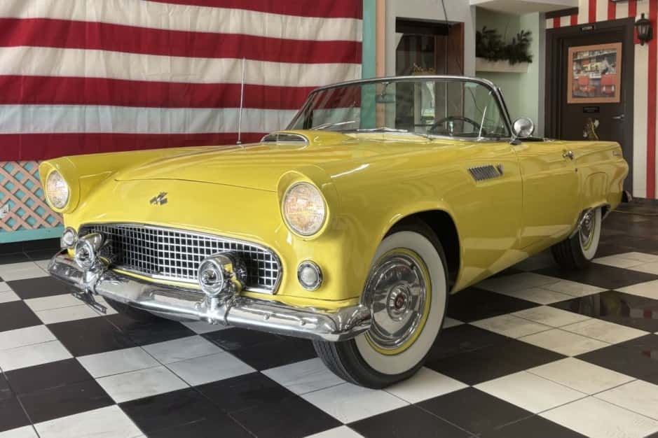 1955 Ford Thunderbird (1955-1957) sold for $21,000