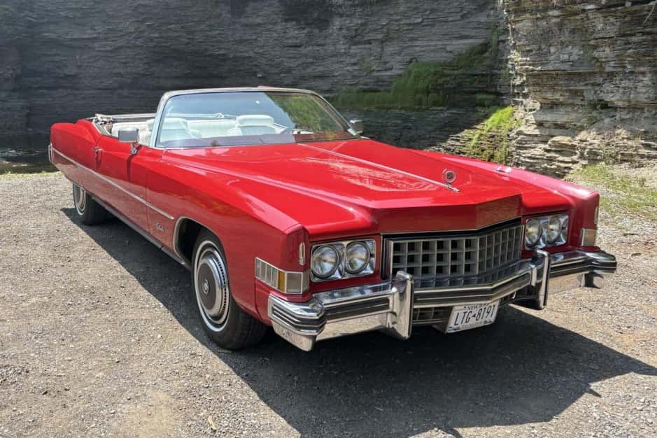 1973 Cadillac Eldorado (1971-1978) sold for $13,600