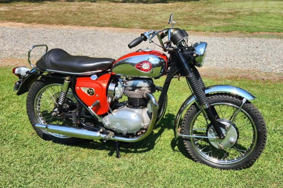 1966 BSA Lightning sold for $4,500