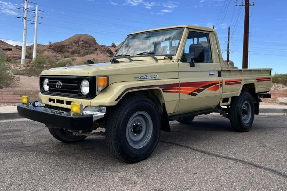 1999 Toyota Land Cruiser 70-Series sold for $26,500