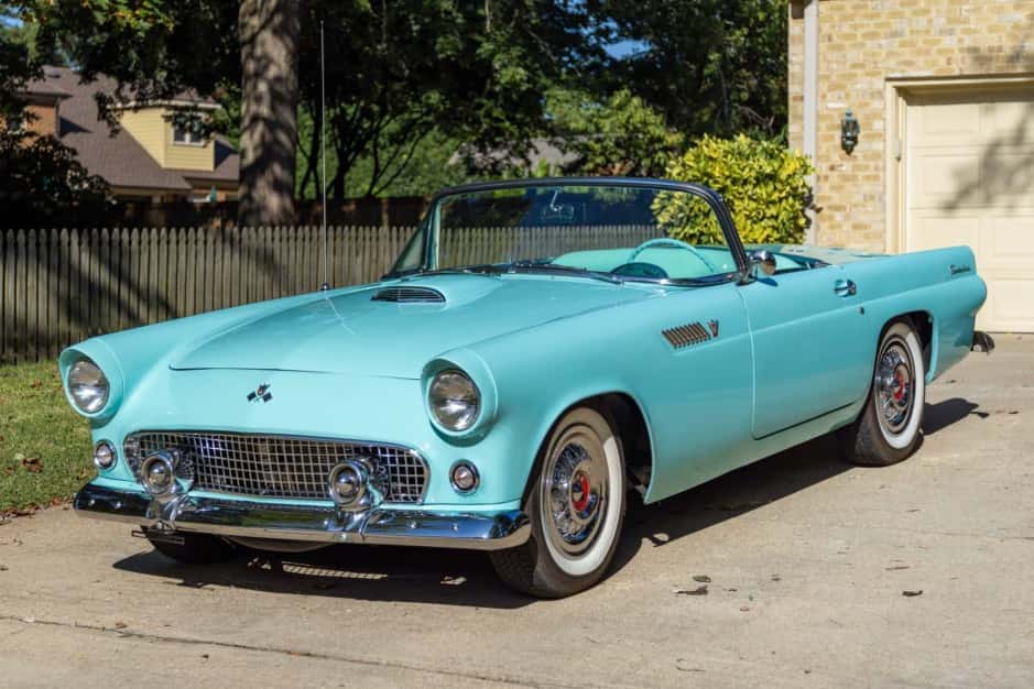 1955 Ford Thunderbird (1955-1957) sold for $21,000