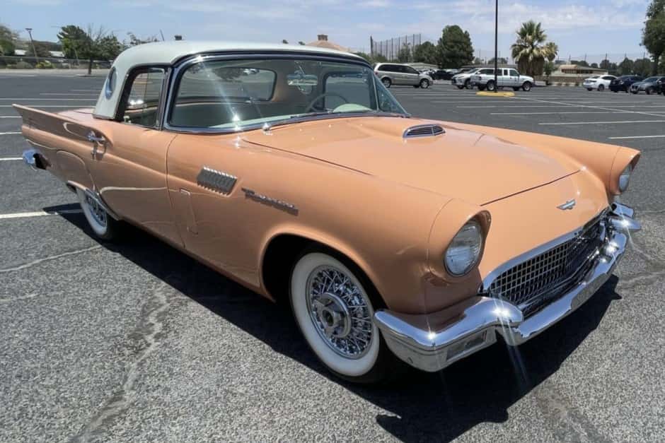 1957 Ford Thunderbird (1955-1957) sold for $36,057