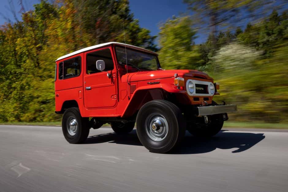 1977 Toyota Land Cruiser FJ40 sold for $35,000